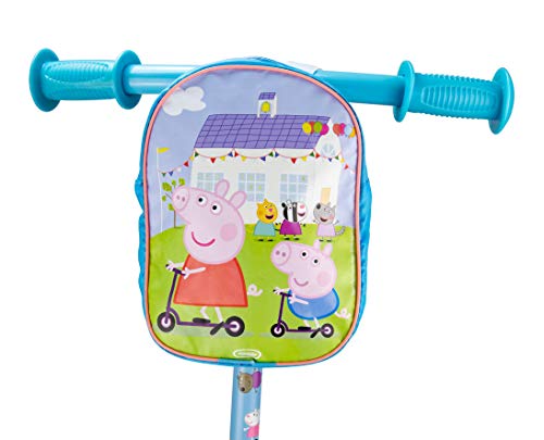 Peppa Pig Patinete de 3 Ruedas, Color Azul (D'arpèje OPEP113)