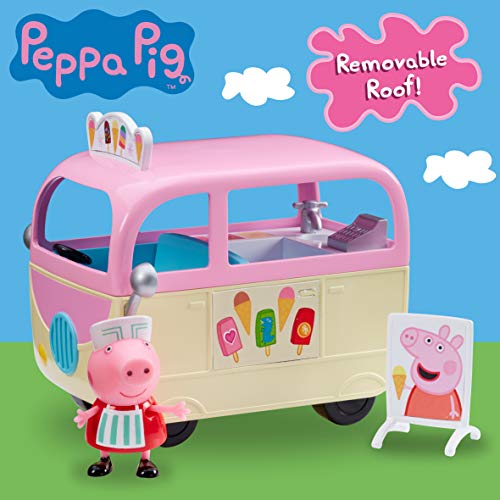 Peppa Pig-Peppa Pig's Ice Cream Van Mini Furgoneta de Helado (Character Options Ltd 07153)