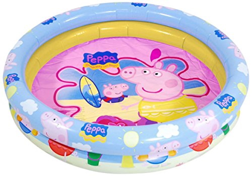 Peppa Pig - Piscina Hinchable, 110 cm (Saica Toys 9114)