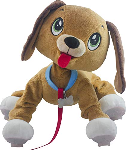 Peppy Pup - Peluche Perrito Camina Contigo (Giochi Preziosi PEP00300)