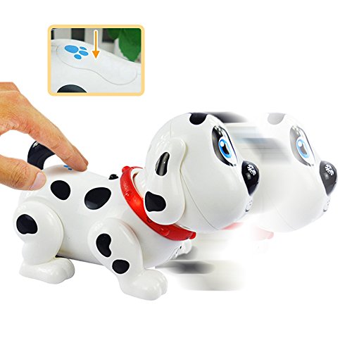 Perro Robot Electronico Harry Juegos Educativos 24 Meses - 7 Años Regalo Perritos Juguete. Habla Inglés.