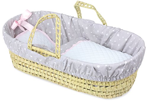 Petitcollin Cesta para moisés, diseño de Estrellas, Multicolor (PODBI Petitcollin800091)