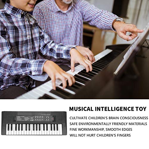 Piano de música eléctrico, teclado musical, juguete educativo, teclado eléctrico multifunción portátil de 37 teclas, para niños principiantes