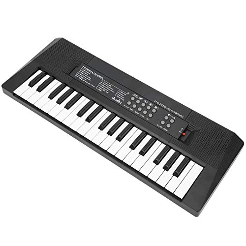 Piano de música eléctrico, teclado musical, juguete educativo, teclado eléctrico multifunción portátil de 37 teclas, para niños principiantes