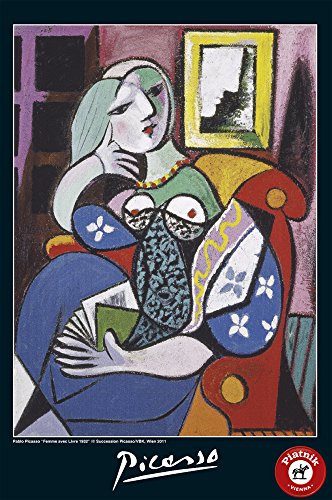 Piatnik 5341 Picasso - Puzzle de Mujer con Libro (1000 Piezas)