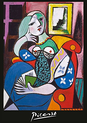 Piatnik 5341 Picasso - Puzzle de Mujer con Libro (1000 Piezas)