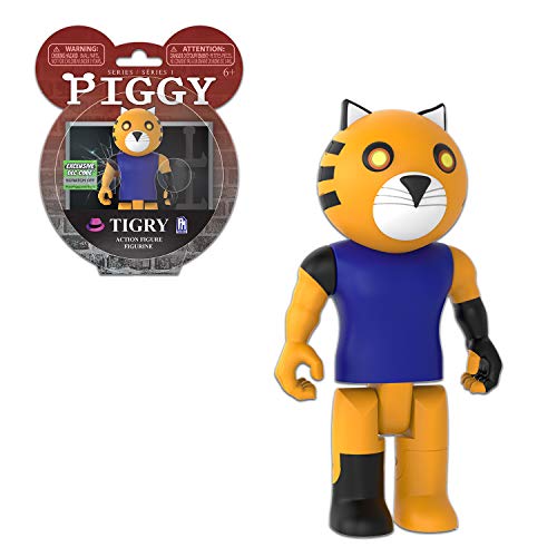 Piggy Tigry Series 1 Figura de acción de 3.5 Pulgadas (Incluye Elementos DLC)