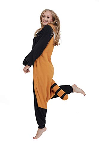 Pijama Animados Kigurumi Cosplay Panda Rojo Animal para Adulto Unisex