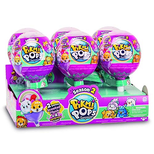 Pikmi Pops Serie 2 - Piruleta 2 Peluches Perfumados Coleccionable con Sorpresas, Multicolor (Giochi Preziosi PKM07001)