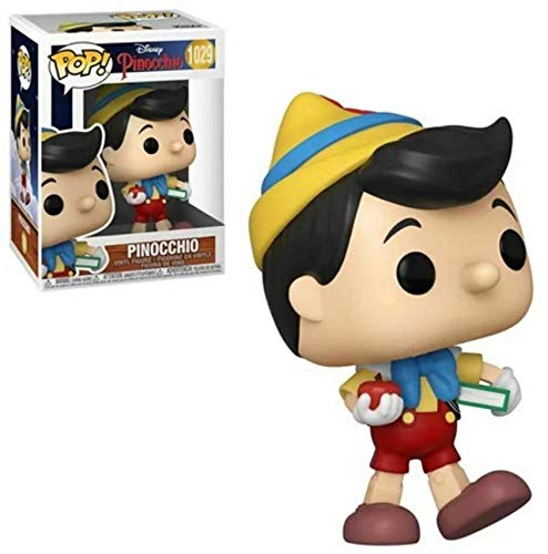 Pinocchio School Bound Pop #1029 Disney Pinocchio Vinyl Figure (Bundled with EcoTek Protector to Protect Display Box)