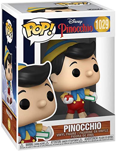 Pinocchio School Bound Pop #1029 Disney Pinocchio Vinyl Figure (Bundled with EcoTek Protector to Protect Display Box)