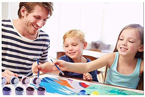 Pintar por números Kit Tienda de la esquina Adultos Niños con Pinceles Lienzo y Pinturas Acrilicas DIY Conjunto Completo de Pinturas para el Hogar 40 x 50 cm Sin Marco