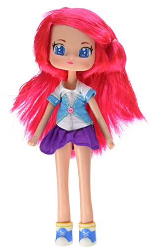 Piny Fashion Doll PINY - Muñeca Michelle con libro de diseño (Famosa 700014142)