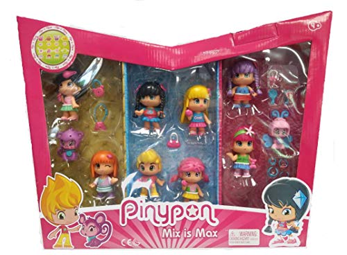 Pinypon 10 figuras + 30 accesorios