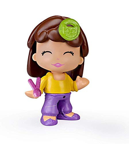 Pinypon 27768 - Pinyponizador, set para crear un Pinypon personalizado, pelo marrón (Famosa 700014700) , color/modelo surtido