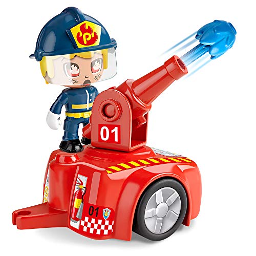 Pinypon Action- Bombero Vehículos de Acción, para niños y niñas a Partir de 4 años, Multicolor (Famosa 700014610) , color/modelo surtido