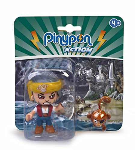 Pinypon Action - Figure Pirate with Pet Monkey (Famosa 700015801)