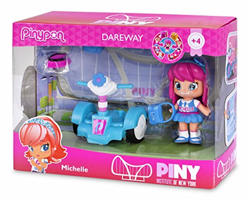 Pinypon by PINY PINY - Dareway Michelle, muñeca con accesorios (Famosa 700012963)