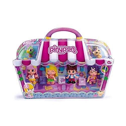 Pinypon - City Pack con Cuatro Figuras (Famosa 700012060)