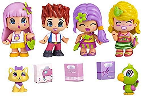 Pinypon - City Pack con Cuatro Figuras (Famosa 700012060)