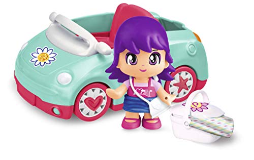 Pinypon- Figura con coche para picnic en el campo (Famosa 700015652)