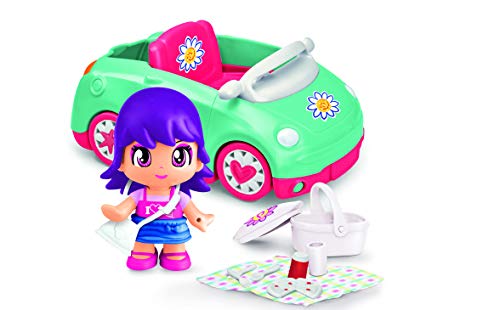 Pinypon- Figura con coche para picnic en el campo (Famosa 700015652)