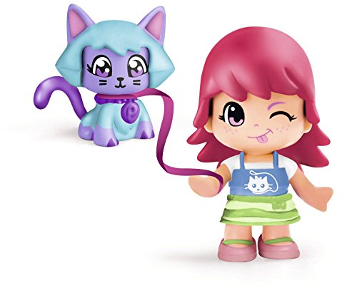 Pinypon Figura con mascota gato (Famosa 700013364)