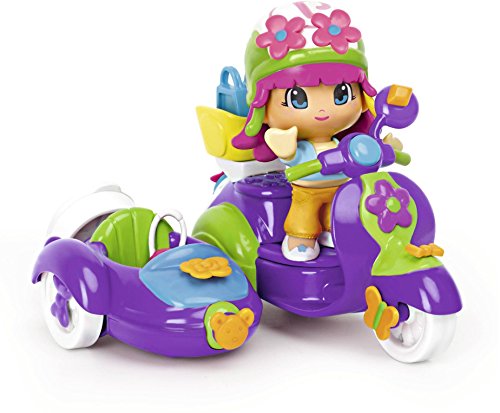 Pinypon Figura con Moto con Sidecar (Famosa 700010682)