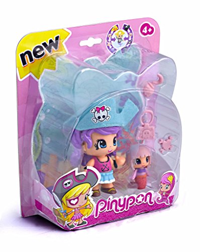 Pinypon- Figuras, Color Pirata Gorro Azul, Miscelanea (Famosa 13363)