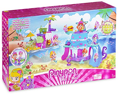 Pinypon - Isla Mágica de Sirenas con 4 figuritas (Famosa 700014736)