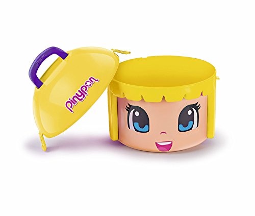 Pinypon- Maxi Box Contenedor, Color Rubia, única (Famosa 700014085)