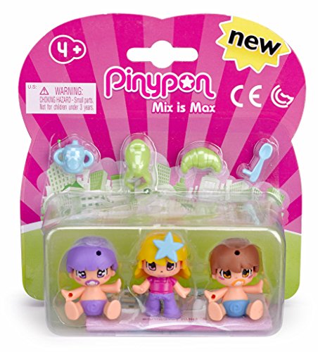 Pinypon- Niños y Bebés, Pack B (Famosa 700014032)