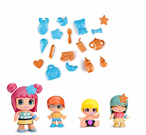 Pinypon Pack de 4 figuras bebés (Famosa 700014101)