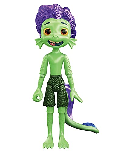 Pixar Luca Buceador Figura articulada de juguete, muñeco para niños Mattel HBL40