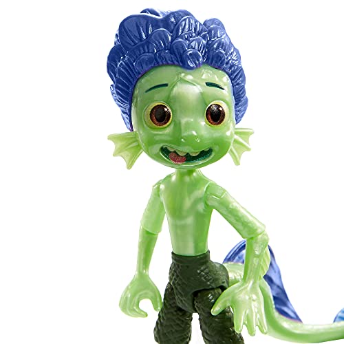 Pixar Luca Buceador Figura articulada de juguete, muñeco para niños Mattel HBL40