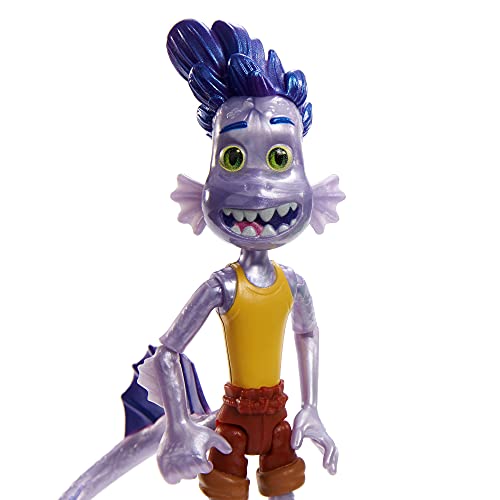 Pixar Luca Marino Figura articulada de juguete, muñeco para niños Mattel HBL41