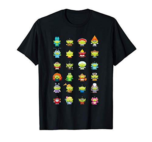 Pixar Toy Story Aliens as Pixar Characters Camiseta