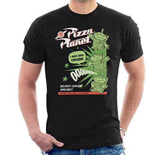 Pixar Toy Story Aliens Pizza Planet I Have Been Chosen Men's T-Shirt