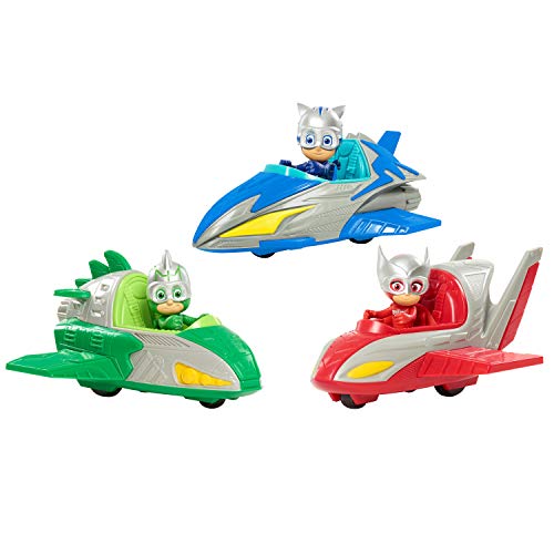 PJ Masks 95822 Save The Sky Owl Planeador, multicolor, 7,62 cm