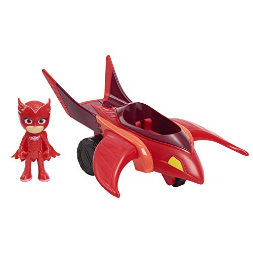 PJ Masks - Figura de superhéroe con Coche