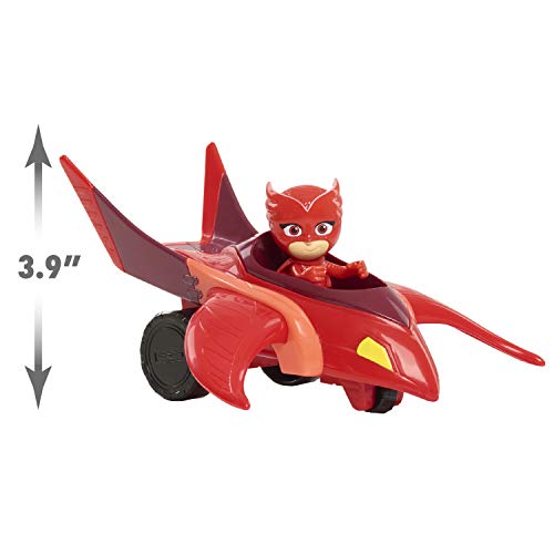 PJ Masks - Figura de superhéroe con Coche