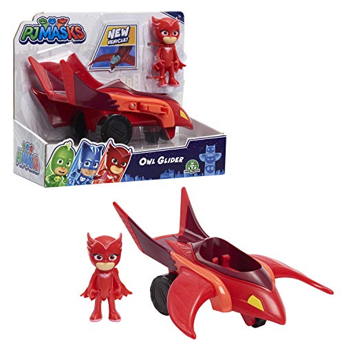 PJ Masks - Figura de superhéroe con Coche