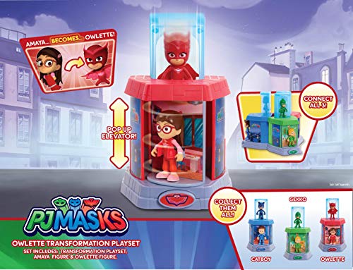 PJ Masks Juego de Figuras transformadoras - Owlette