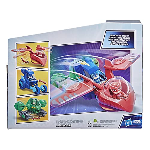 PJ Masks- Pjm 3 en 1 Combinador Jet (Hasbro F21195L1)