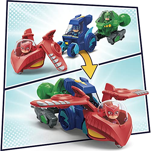 PJ Masks- Pjm 3 en 1 Combinador Jet (Hasbro F21195L1)