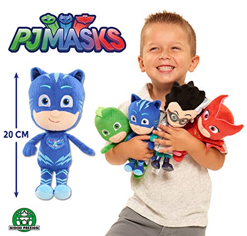 PJ Masks PJM02 juguete de peluche Multicolor Felpa - Juguetes de peluche (Multicolor, Felpa, 2 año(s), Niño/niña, China, 180 mm) modelo surtido 1 unidad