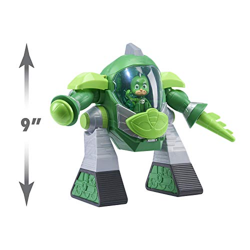 PJ Masks- Robot Turbo Movers Gekko, buhita, Color Verde (Bandai JP95508)