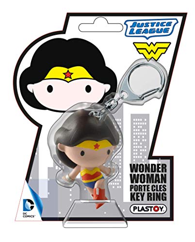 Plastoy Justice League Wonder Woman Llavero, Multicolor, No Aplica (PLA60702)