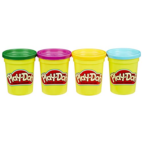 Play-Doh-B6510 Pack 4 Botes (Hasbro B5517)