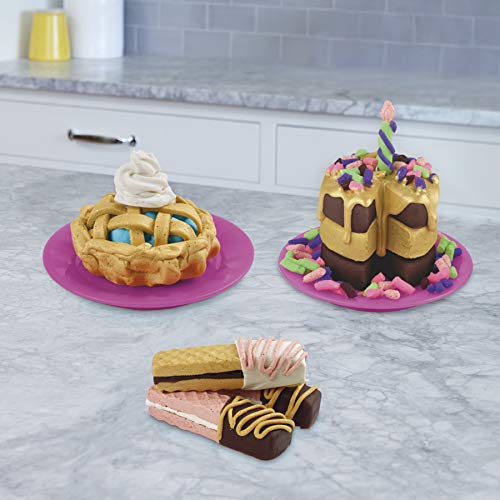 Play-Doh Bakery - Arcilla para modelar - Pasteles Dorados